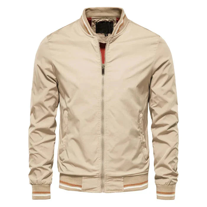 Jaqueta Casual Masculina Bonzzano BZ103 em poliéster resistente com design urbano e bolsos com zíper.