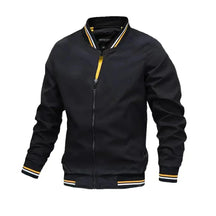 Jaqueta Casual Masculina Bonzzano BZ039 com zíperes, design moderno e corte ajustado.