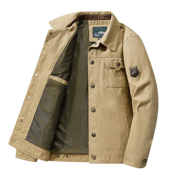 Jaqueta Casual Masculina Bonzzano BZ183 em algodão, estilo e conforto.