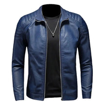 Jaqueta de Couro Motociclista Masculina Bonzzano BZ167 em couro resistente.