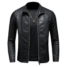 Jaqueta de Couro Motociclista Masculina Bonzzano BZ167 em couro resistente.