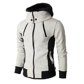 Jaqueta de Moletom Masculina Bonzzano BZ150 em fundo neutro, destacando seu design moderno e acabamento refinado.