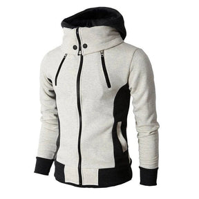 Jaqueta de Moletom Masculina Bonzzano BZ150 em fundo neutro, destacando seu design moderno e acabamento refinado.
