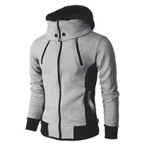 Jaqueta de Moletom Masculina Bonzzano BZ150 em fundo neutro, destacando seu design moderno e acabamento refinado.