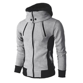 Jaqueta de Moletom Masculina Bonzzano BZ150 em fundo neutro, destacando seu design moderno e acabamento refinado.