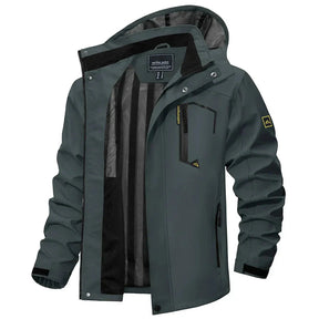 Jaqueta Impermeável Masculina Bonzzano BZ038 em ambiente urbano