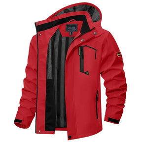 Jaqueta Impermeável Masculina Bonzzano BZ038 em ambiente urbano