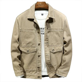 Jaqueta Jeans Masculina Bonzzano BZ107 com design clássico e moderno.