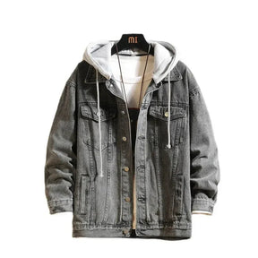Jaqueta Jeans Masculina Bonzzano BZ141 em jeans premium, estilo moderno.