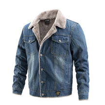 Jaqueta Jeans Masculina Bonzzano BZ142 com interior forrado e design moderno.