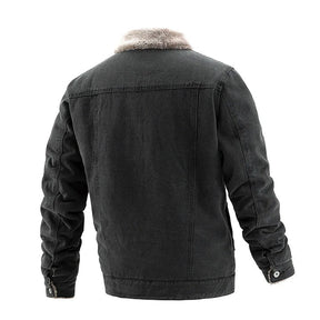 Jaqueta Jeans Masculina Bonzzano BZ142 com interior forrado e design moderno.