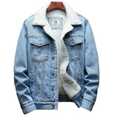 Jaqueta Jeans Masculina Forrada em Lã Bonzzano BZ097 em três cores.