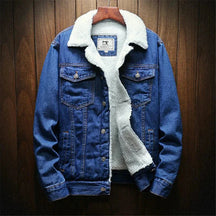 Jaqueta Jeans Masculina Forrada em Lã Bonzzano BZ097 em três cores.