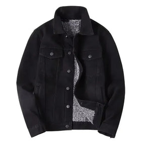 Jaqueta Jeans Masculina Bonzzano BZ133 com design moderno e conforto térmico.