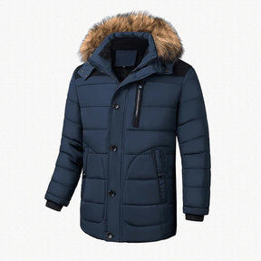 Jaqueta Masculina Acolchoada Bonzzano BZ117 em tecido premium e design elegante.