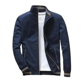 Jaqueta Masculina Bonzzano BZ100 em poliéster e algodão, estilo moderno.