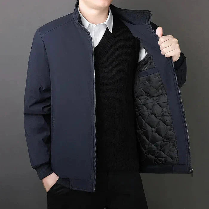 Jaqueta Masculina Bonzzano BZ106 em poliéster com forro acolchoado.