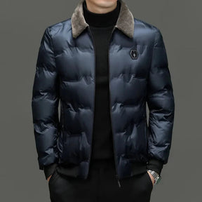 Jaqueta Masculina Bonzzano BZ129 em poliéster com enchimento de algodão.