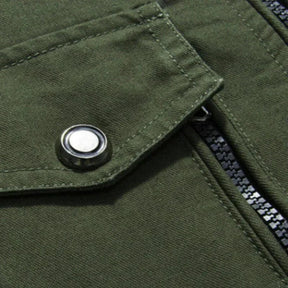Jaqueta Masculina Bonzzano BZ104 em algodão e poliéster, ideal para dias frios.