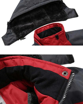 Jaqueta Masculina Forrada Bonzzano BZ113 em ambiente gelado
