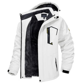 Jaqueta Masculina Forrada Bonzzano BZ113 em ambiente gelado