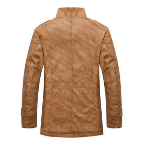 Jaqueta Masculina Forrada Bonzzano BZ093 em fundo neutro, destacando seu design sofisticado e funcional.