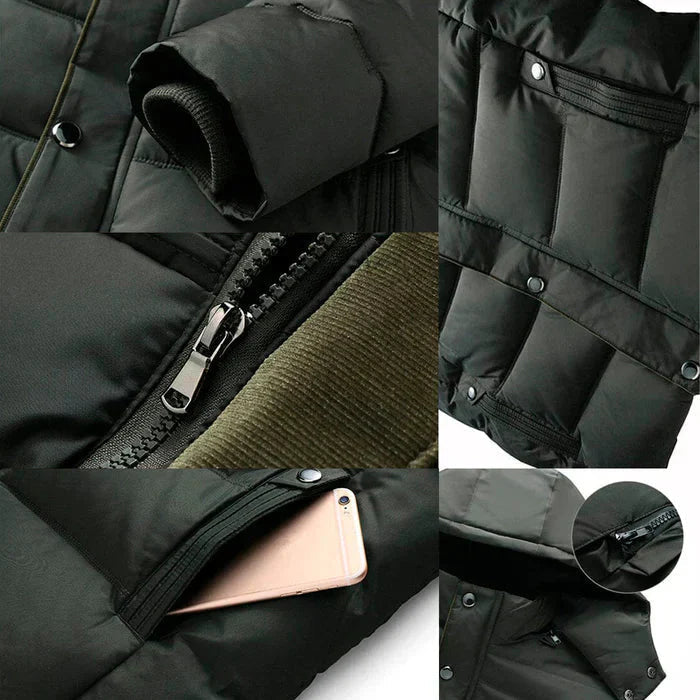 Jaqueta Masculina Inverno Bonzzano BZ089 com proteção térmica até -15ºC