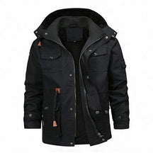 Jaqueta Masculina Bonzzano BZ148 em poliéster e algodão com design urbano.