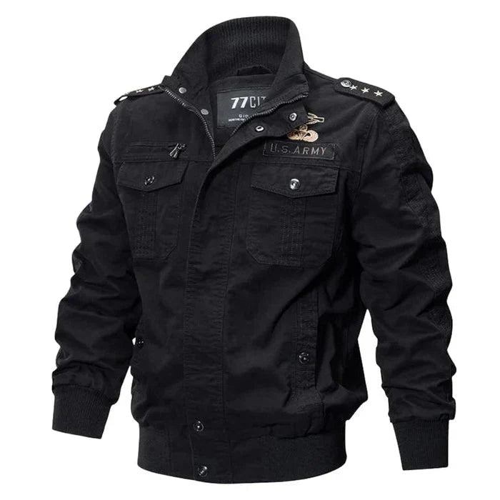 Jaqueta Masculina Bonzzano BZ096 em tecido impermeável e design moderno.