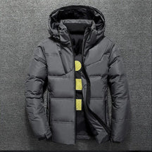Jaqueta Masculina Puffer Bonzzano BZ161 em poliéster com forro acolchoado.