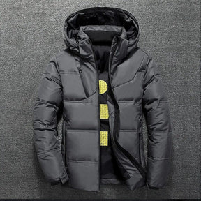 Jaqueta Masculina Puffer Bonzzano BZ161 em poliéster com forro acolchoado.