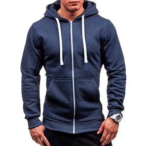 Jaqueta Moletom Masculina Bonzzano BZ092 com capuz e zíper