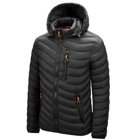 Jaqueta Puffer Masculina Bonzzano BZ090, ideal para frio intenso.