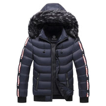 Jaqueta Puffer Masculina Bonzzano BZ112 com capuz forrado