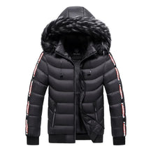 Jaqueta Puffer Masculina Bonzzano BZ112 com capuz forrado