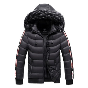 Jaqueta Puffer Masculina Bonzzano BZ112 com capuz forrado