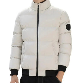 Jaqueta Puffer Masculina Bonzzano BZ252 com design acolchoado e moderno.