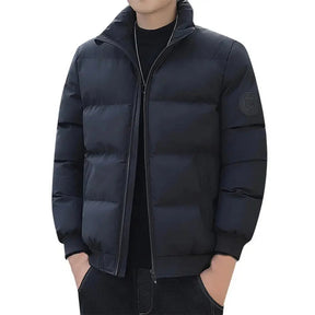 Jaqueta Puffer Masculina Bonzzano BZ252 com design acolchoado e moderno.