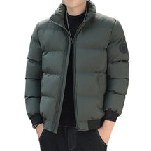 Jaqueta Puffer Masculina Bonzzano BZ252 com design acolchoado e moderno.