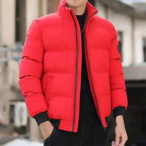 Jaqueta Puffer Masculina Bonzzano BZ252 com design acolchoado e moderno.