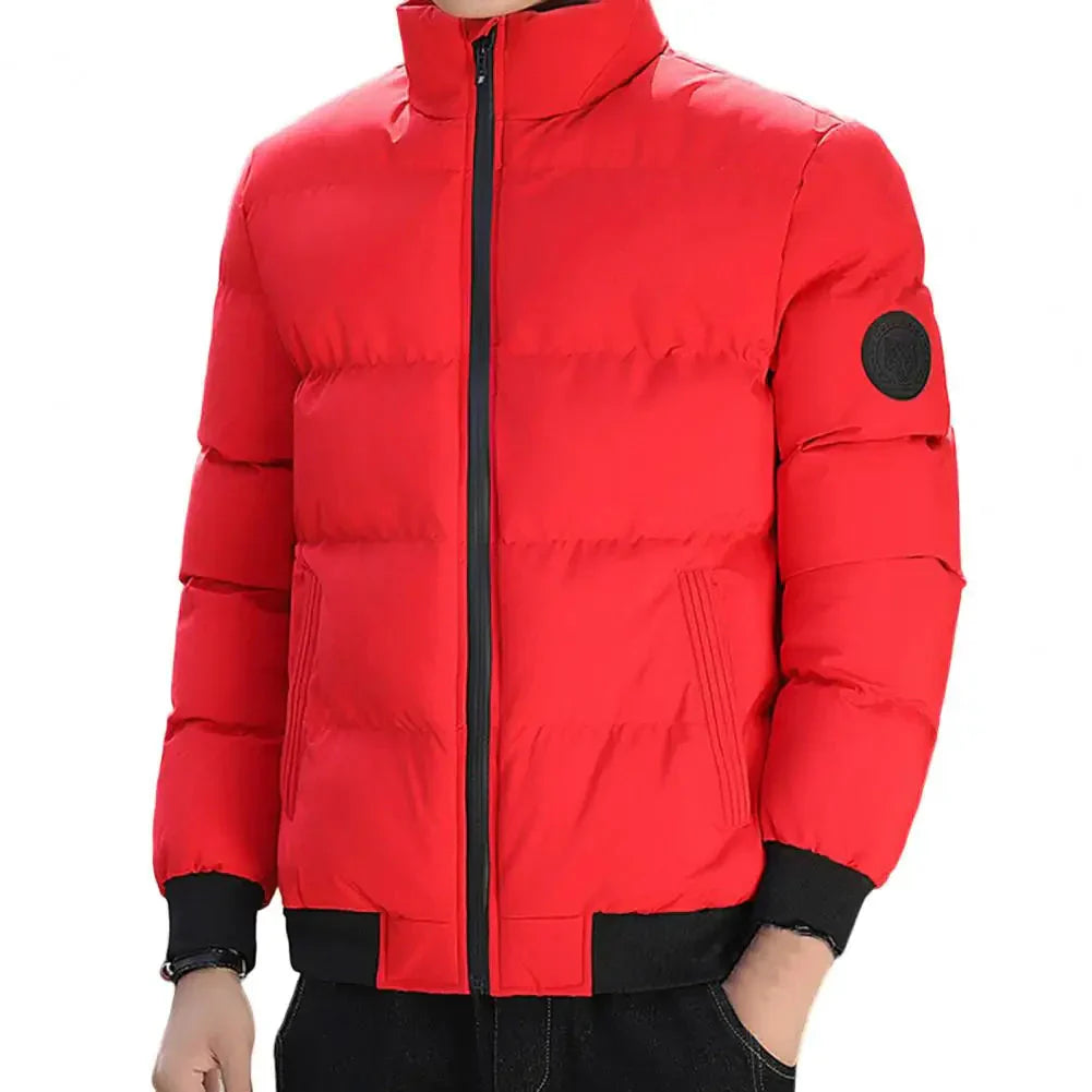 Jaqueta Puffer Masculina Bonzzano BZ252 com design acolchoado e moderno.