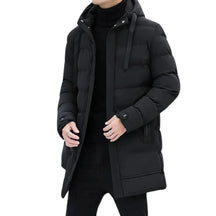 Jaqueta Puffer Masculina Alongada Bonzzano BZ076 em design moderno