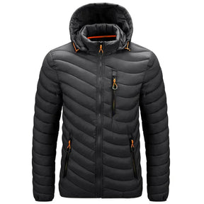 Jaqueta Puffer Masculina Bonzzano BZ090, ideal para frio intenso.