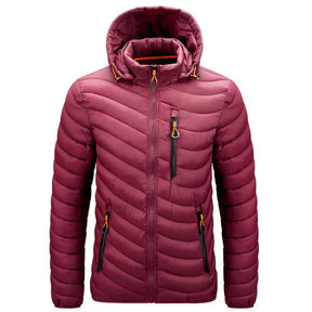 Jaqueta Puffer Masculina Bonzzano BZ090, ideal para frio intenso.