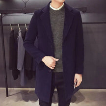 Sobretudo Masculino Bonzzano BZ231 em lã e algodão, ideal para o frio.