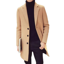 Sobretudo Masculino Bonzzano BZ231 em lã e algodão, ideal para o frio.