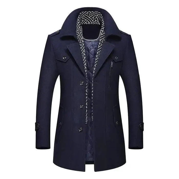 Sobretudo Masculino Bonzzano BZ220 em cetim, elegante e confortável.