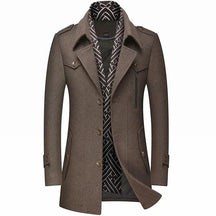 Sobretudo Masculino Bonzzano BZ220 em cetim, elegante e confortável.