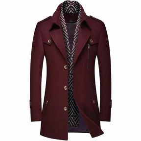 Sobretudo Masculino Bonzzano BZ220 em cetim, elegante e confortável.