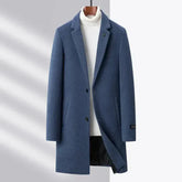 Sobretudo Masculino Bonzzano BZ232 em lã, nylon e algodão, ideal para o inverno.